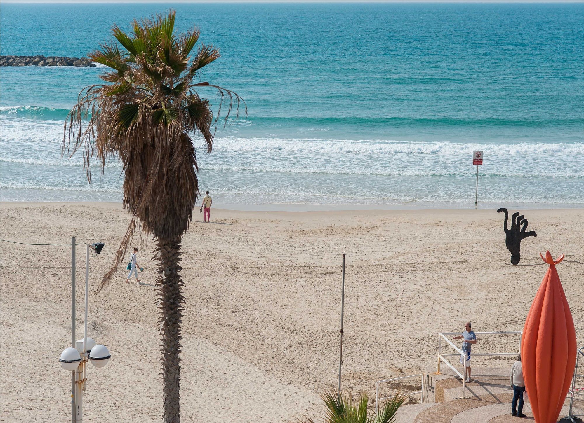 Charming 2Bd Apt W/ Balcony By Sea N' Rent Tel Aviv Buitenkant foto